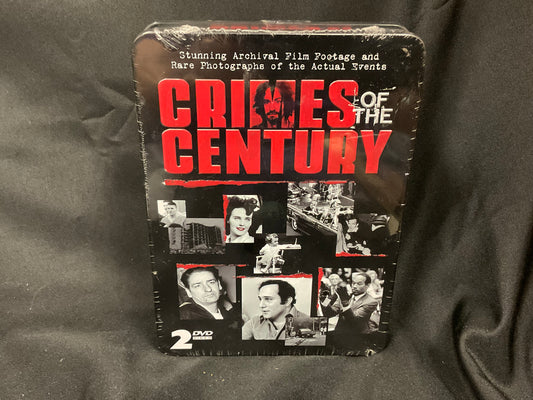 Crimes of the Century 2 DVD Box Set Collectors Tin New in Box Sealed