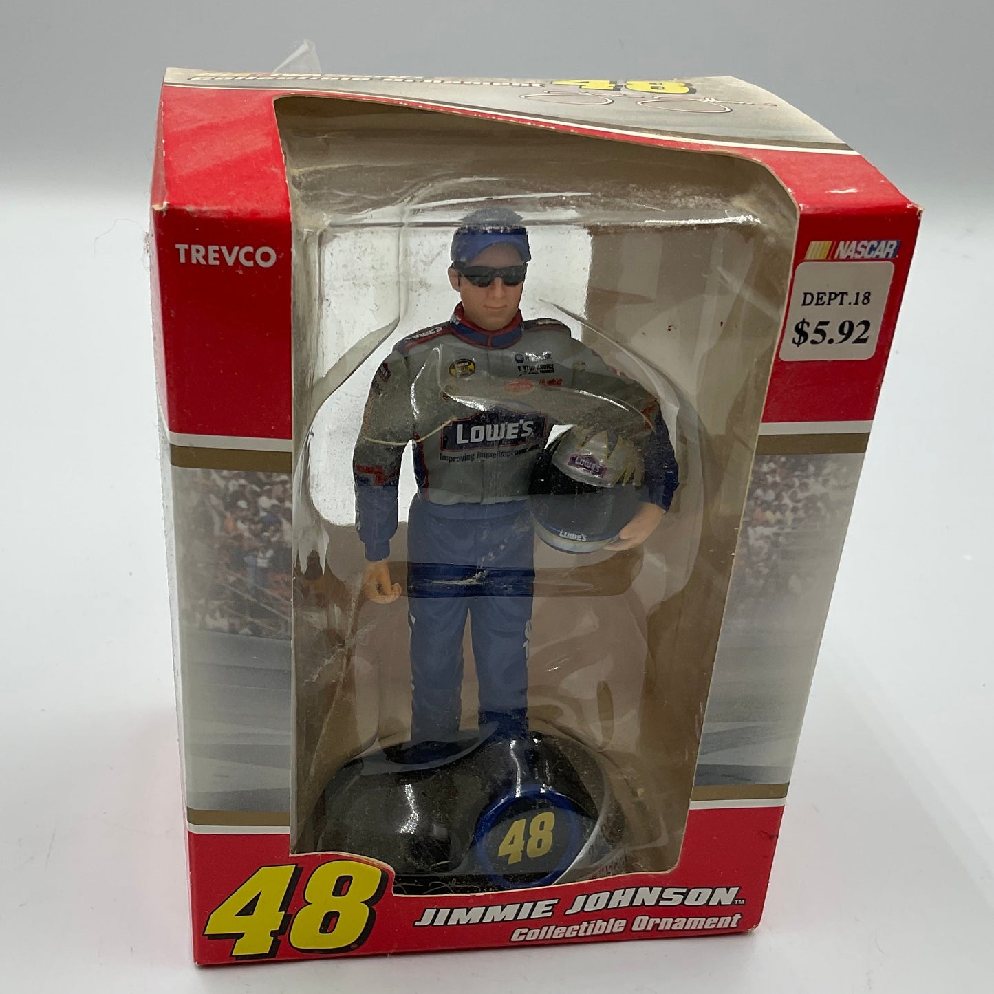 NASCAR Jimmie Johnson Collectible Ornament Unopened