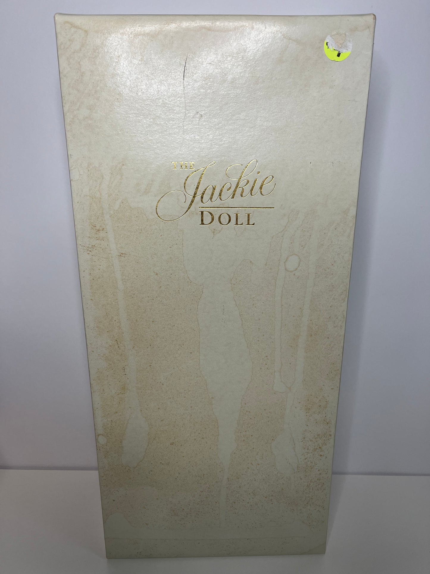 Jackie Kennedy Onassis Doll by Franklin Mint White Satin Gown Ensemble 15 1/8 inches Original Box