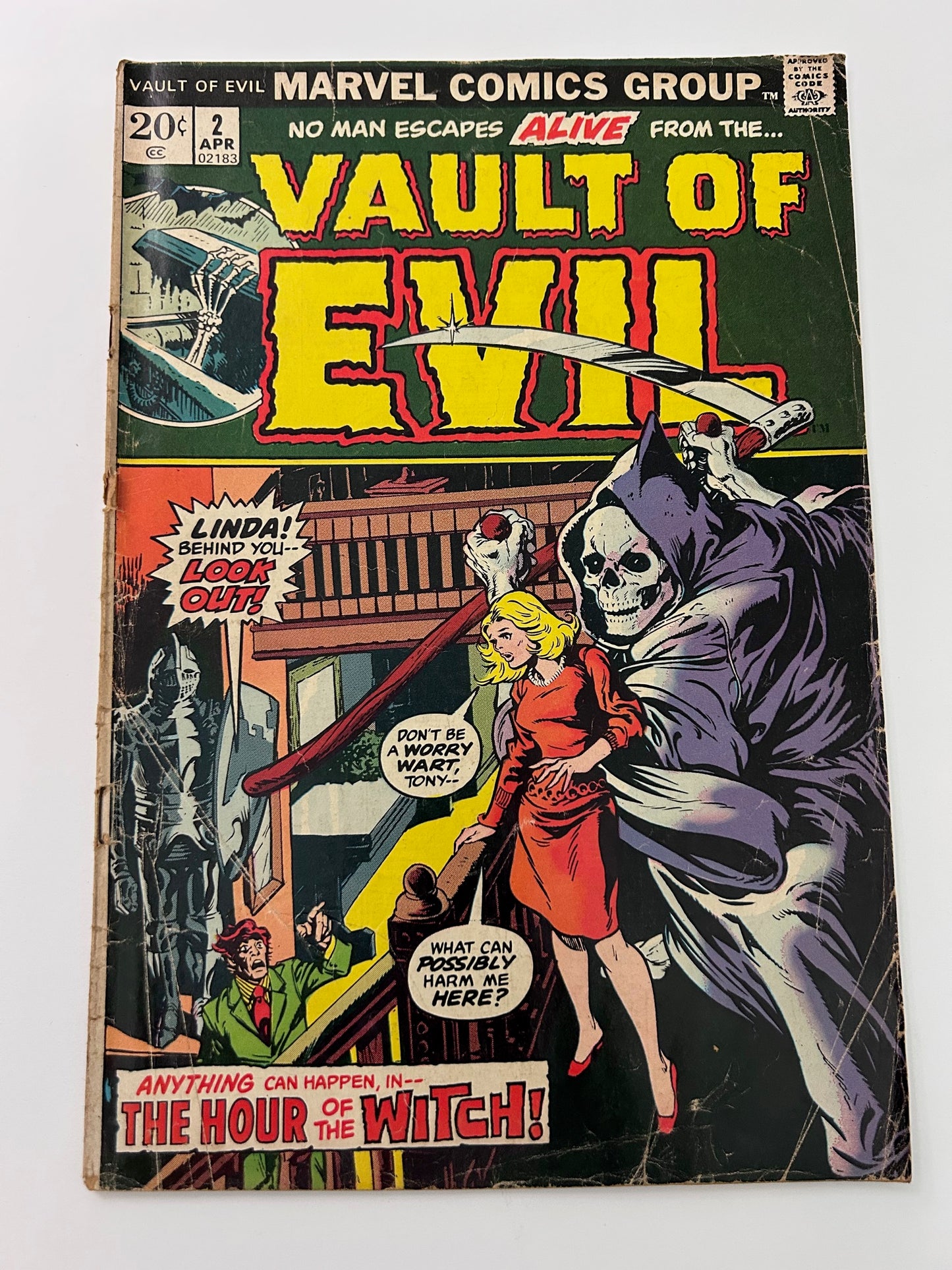 Marvel Comics Vault of Evil #2 Vintage April 1973