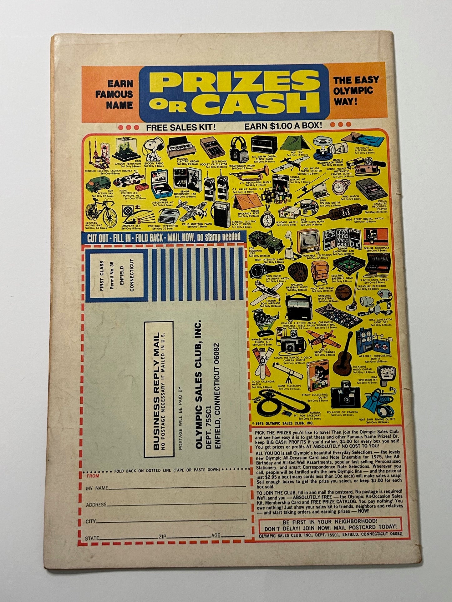 Grim Ghost #2 Volume 1 Vintage 1975 Atlas Seaboard Comic Book