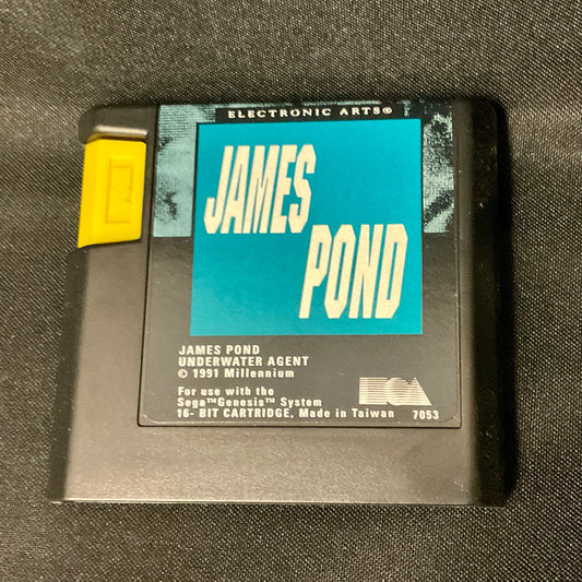 James Pond Undercover Agent Official Sega Genesis Game