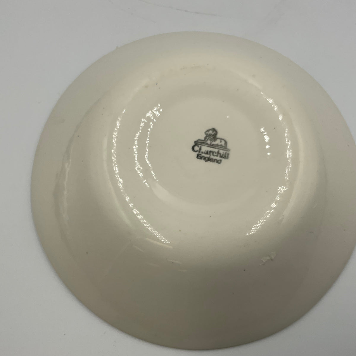Vintage Churchill Blue Willow Soup Bowl