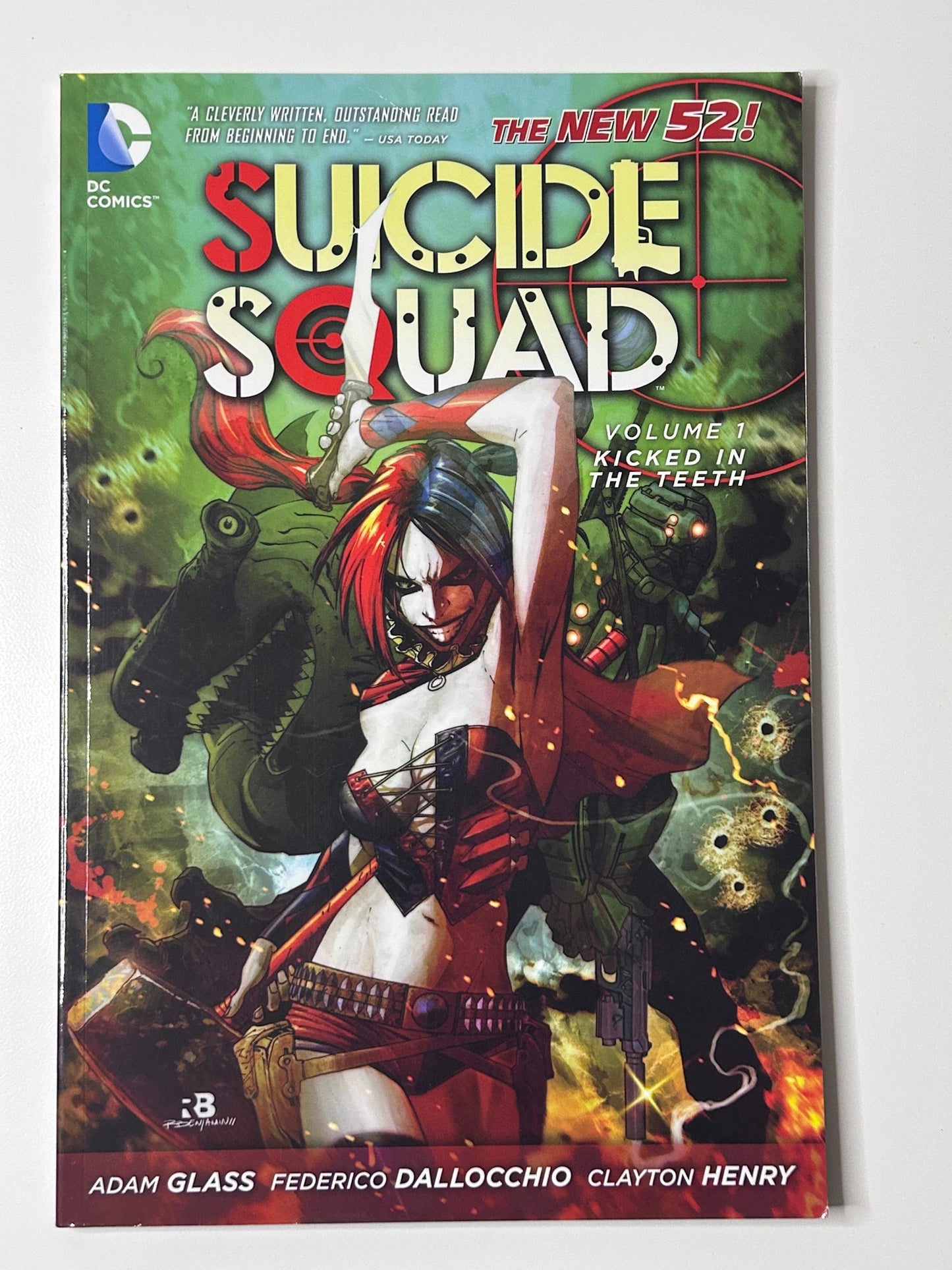 Suicide Squad Volume 1 Kicked in the Teeth DC Comics Comic Book Harley Quinn July 2012