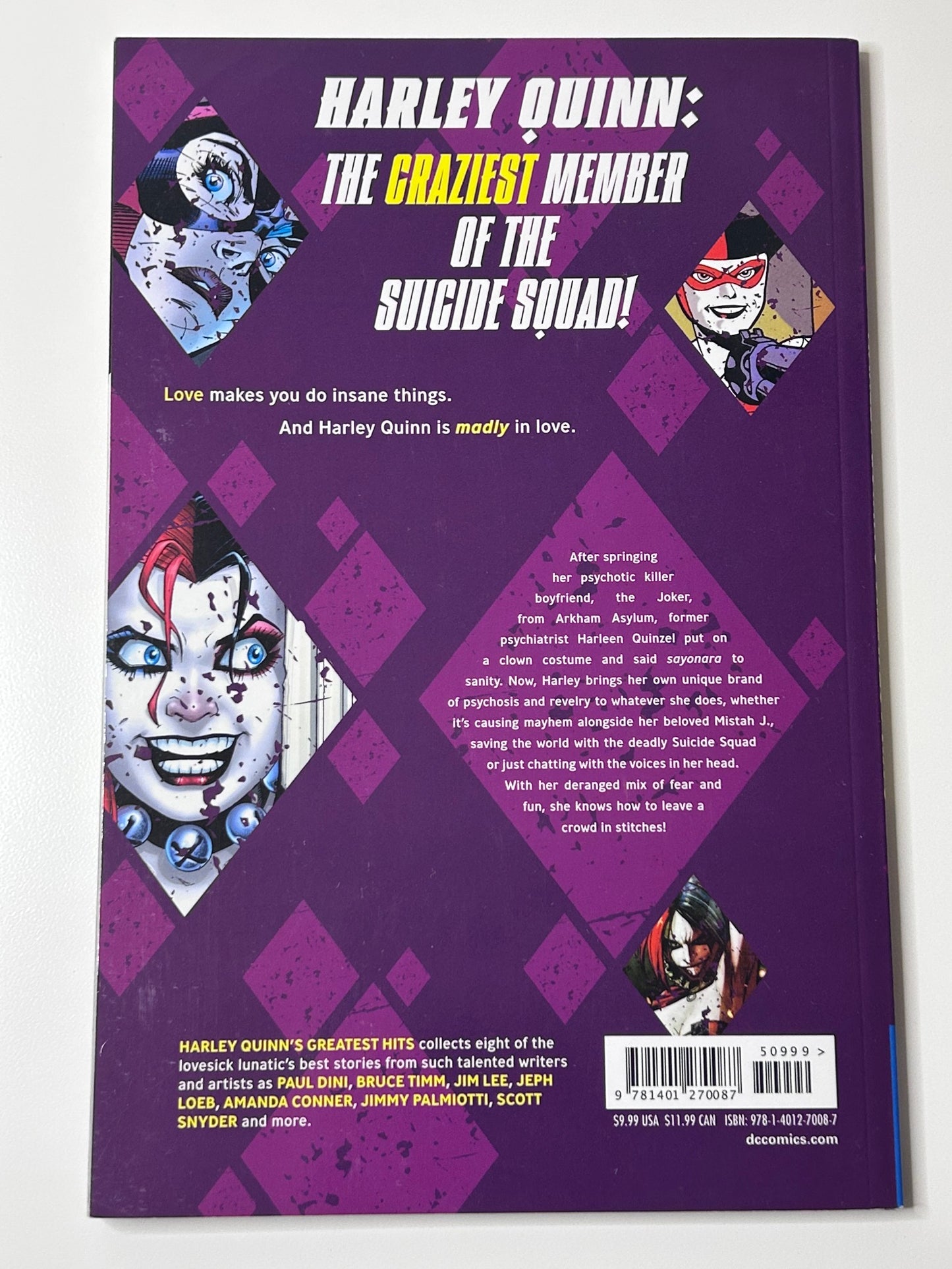 Harley Quinn's Greatest Hits DC Comics Comic Book Graphic Novel 2016