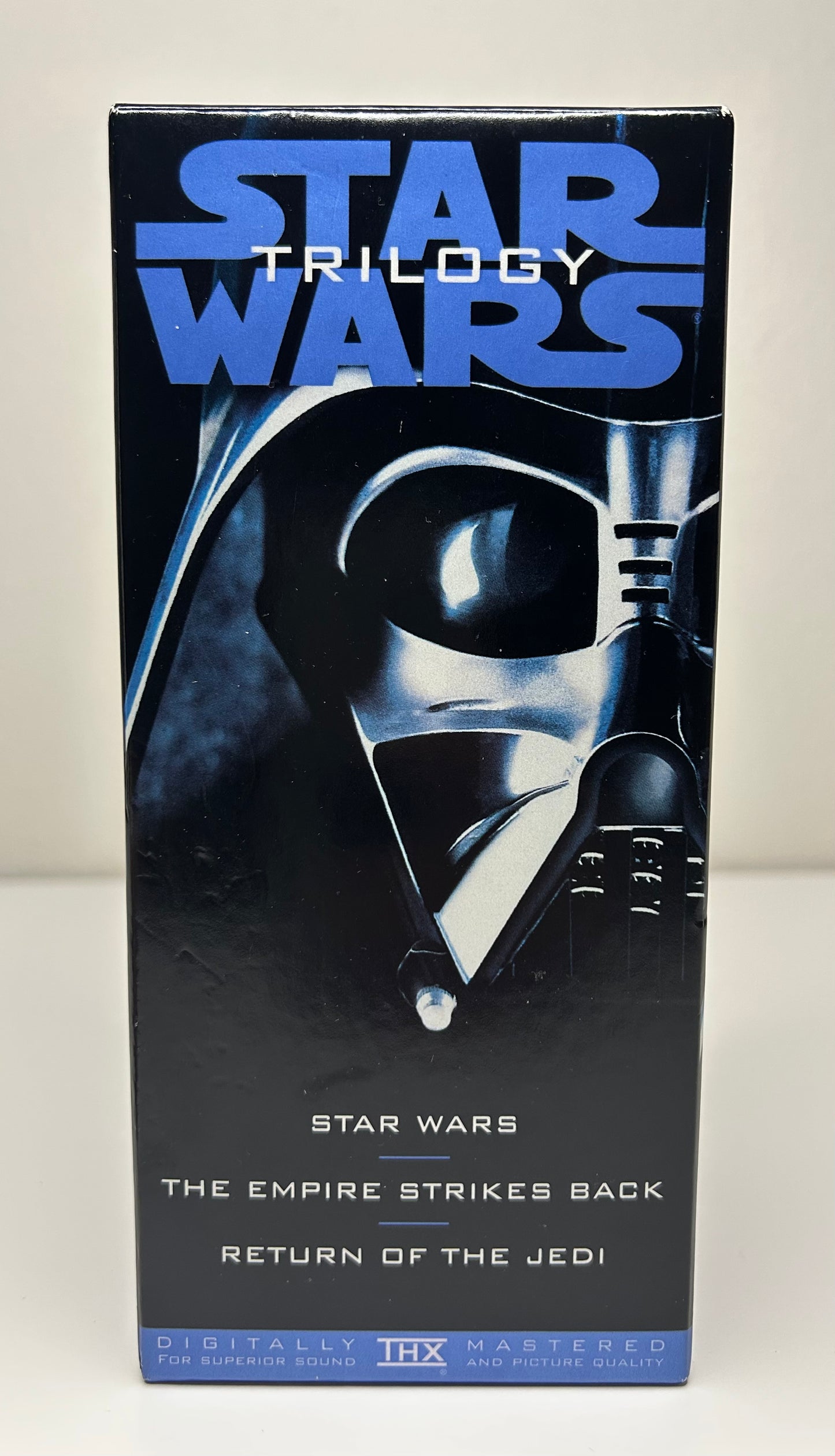 STAR WARS Trilogy 3-Tape VHS Box Set 1995