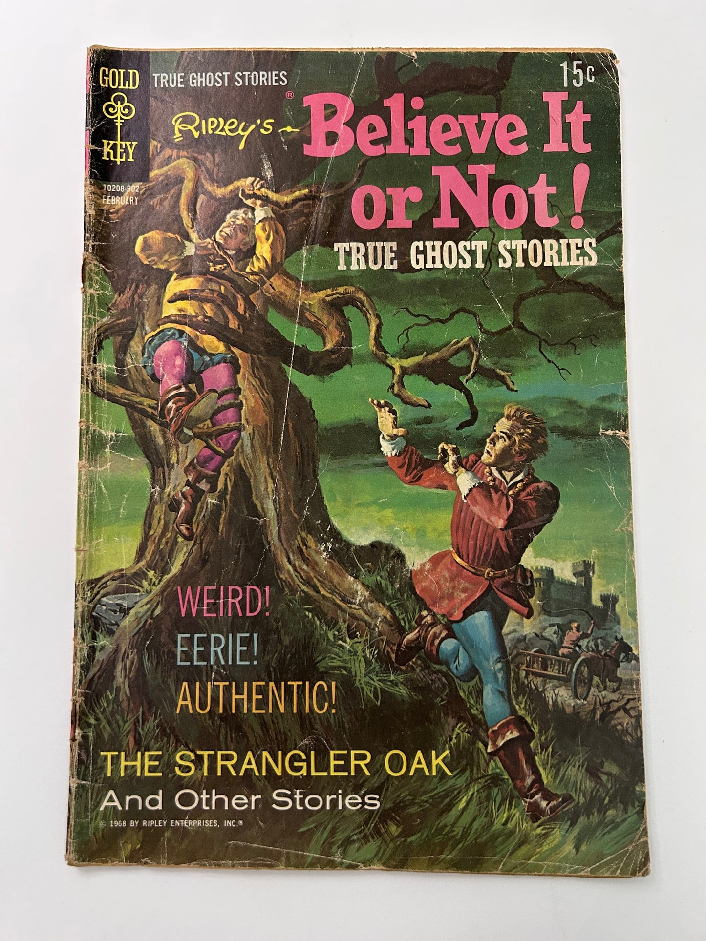 Ripley's Believe It or Not! True Ghost Stories #12 Vintage 1969