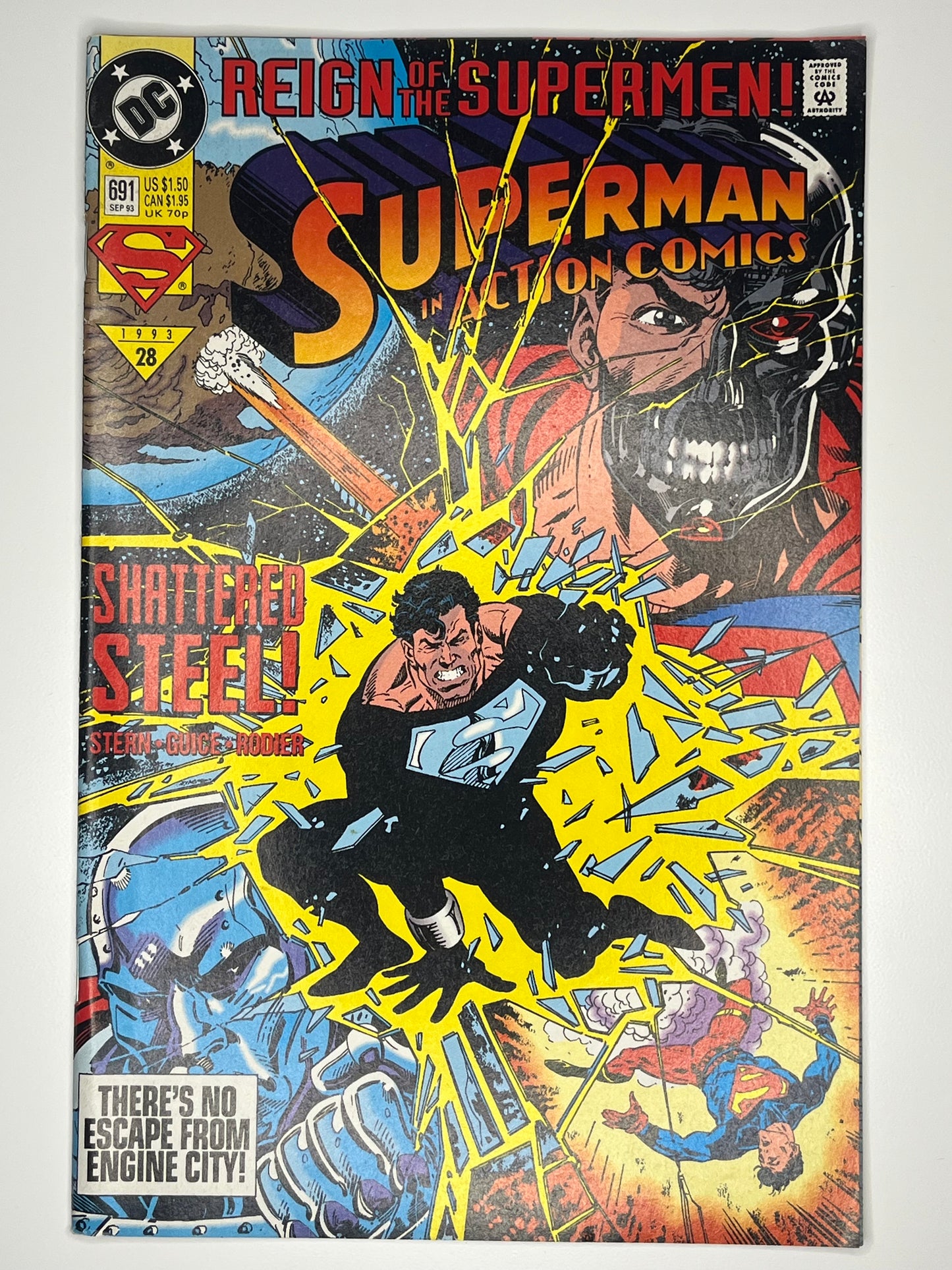 REIGN OF THE SUPERMEN! DC COMICS #691 1993