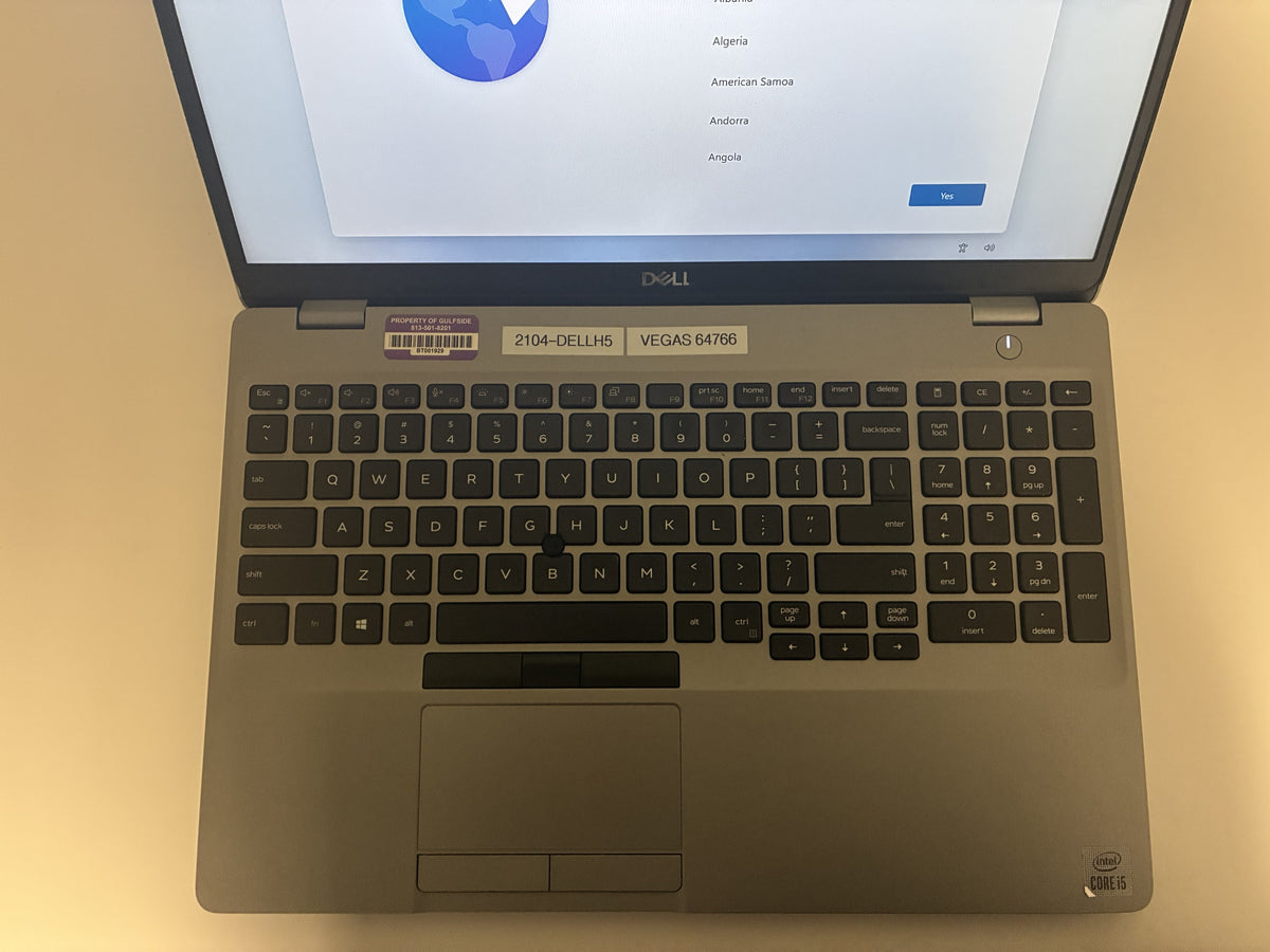 Dell Latitude 5510 15.6-inch Laptop  BT001929