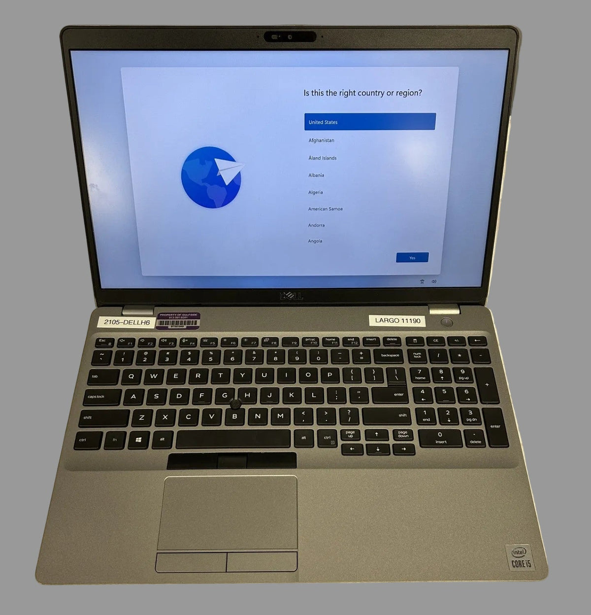 Dell 5510 Laptop Pre-Owned Working Condition