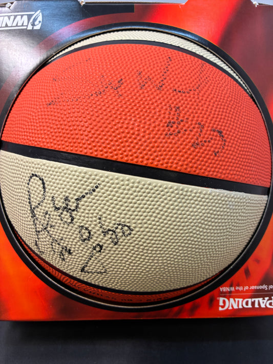 Rebecca Lobo Sue Wicks Kisha Ford Autographed Signed WNBA Basketball