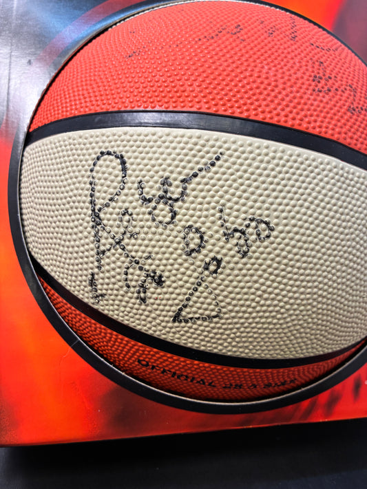 Rebecca Lobo Sue Wicks Kisha Ford Autographed Signed WNBA Basketball