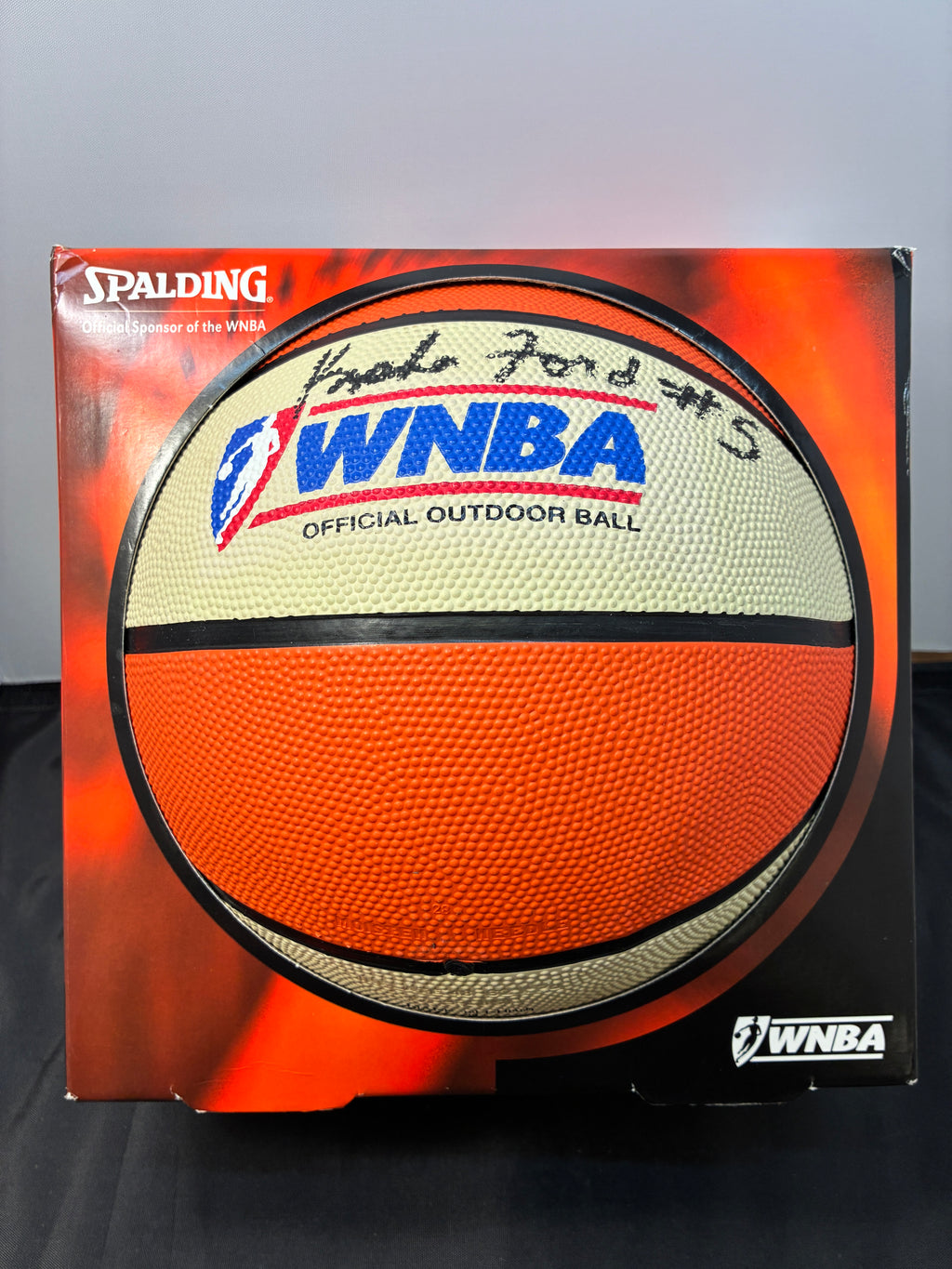 Rebecca Lobo Sue Wicks Kisha Ford Autographed Signed WNBA Basketball