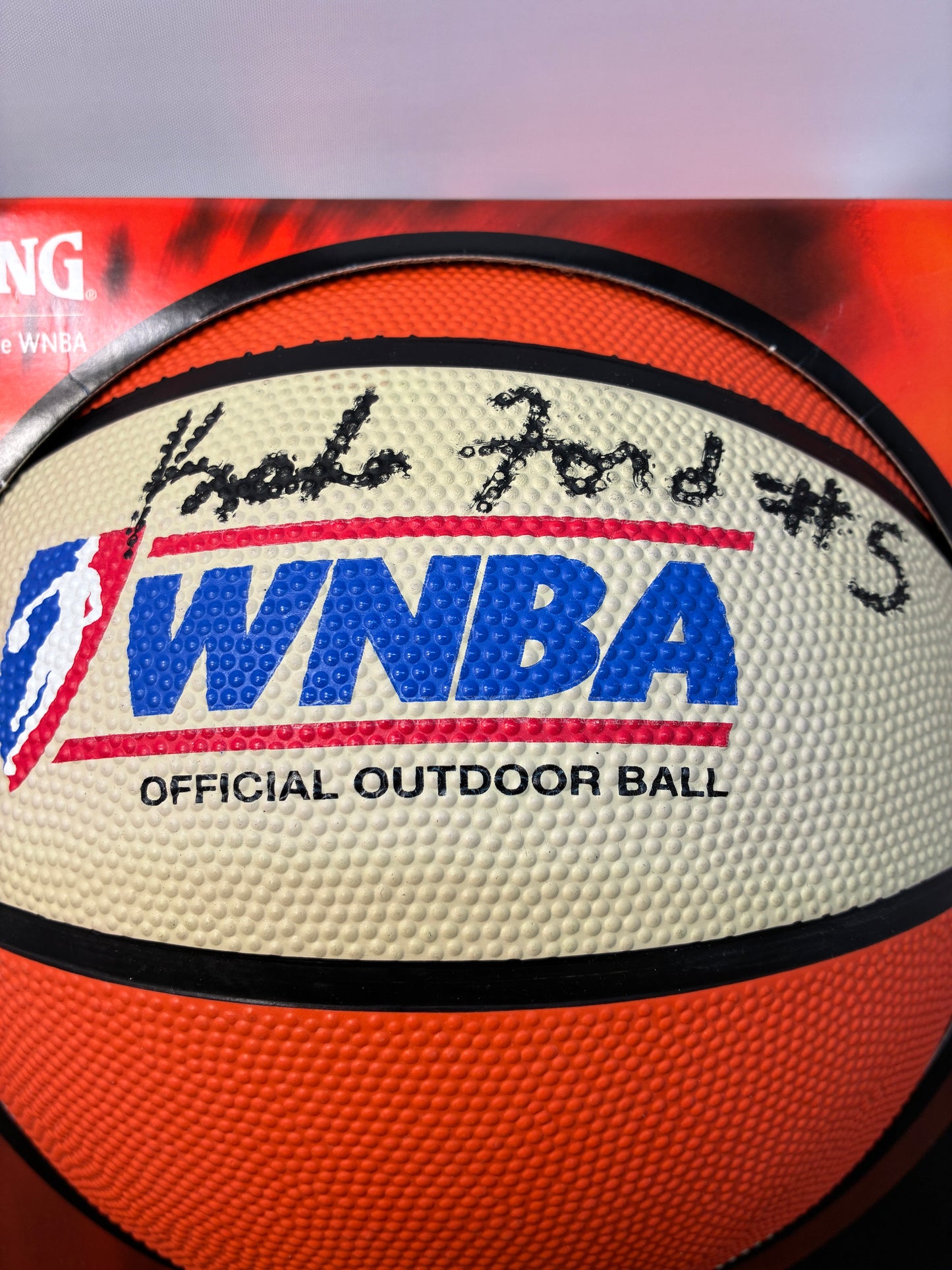 Rebecca Lobo Sue Wicks Kisha Ford Autographed Signed WNBA Basketball