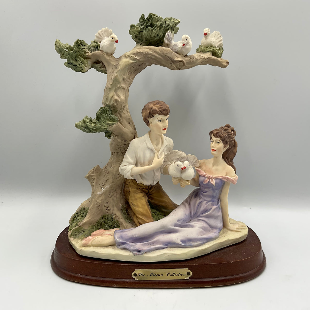 Vintage The Mirella Collection Figurine Couple Scene