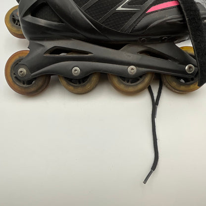 Advantage Pro Bladerunner Roller Blades Pink Black Womens Size 12
