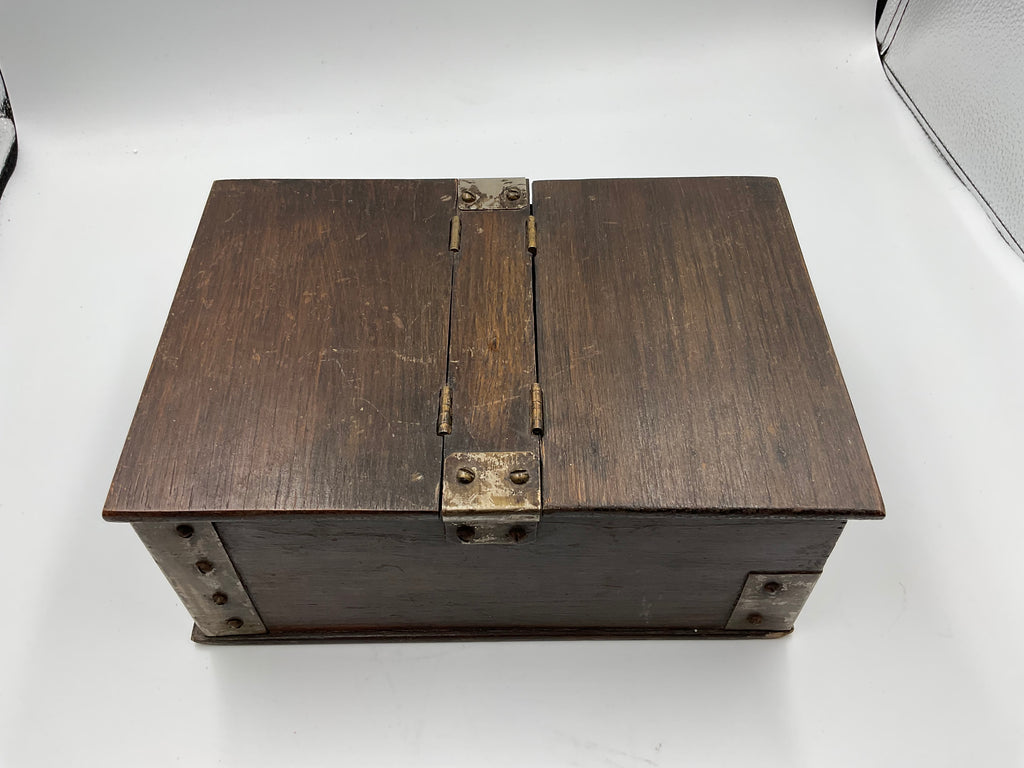 Antique Wooden Cash Register Till