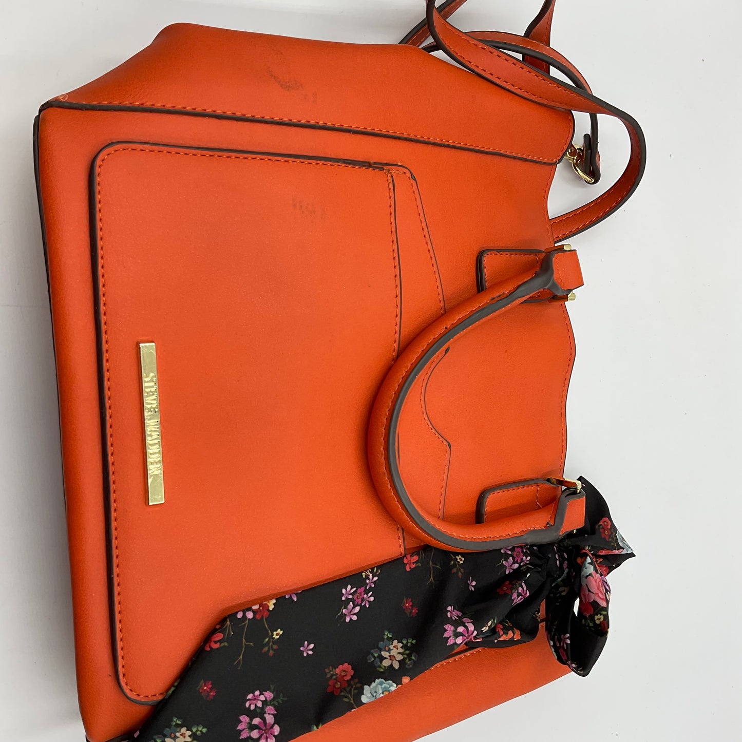 Steve Madden Large Orange Purse