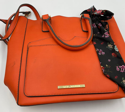 Steve Madden Large Orange Purse