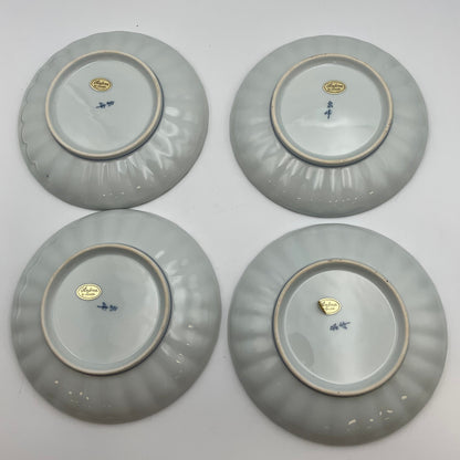 Set of 4- Blue and White Porcelain Decorative Dishes