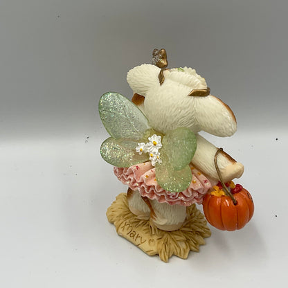Enesco Mary's Moo Moos Have A Fairy Happy Halloween 731803 Cow Figurine 2000