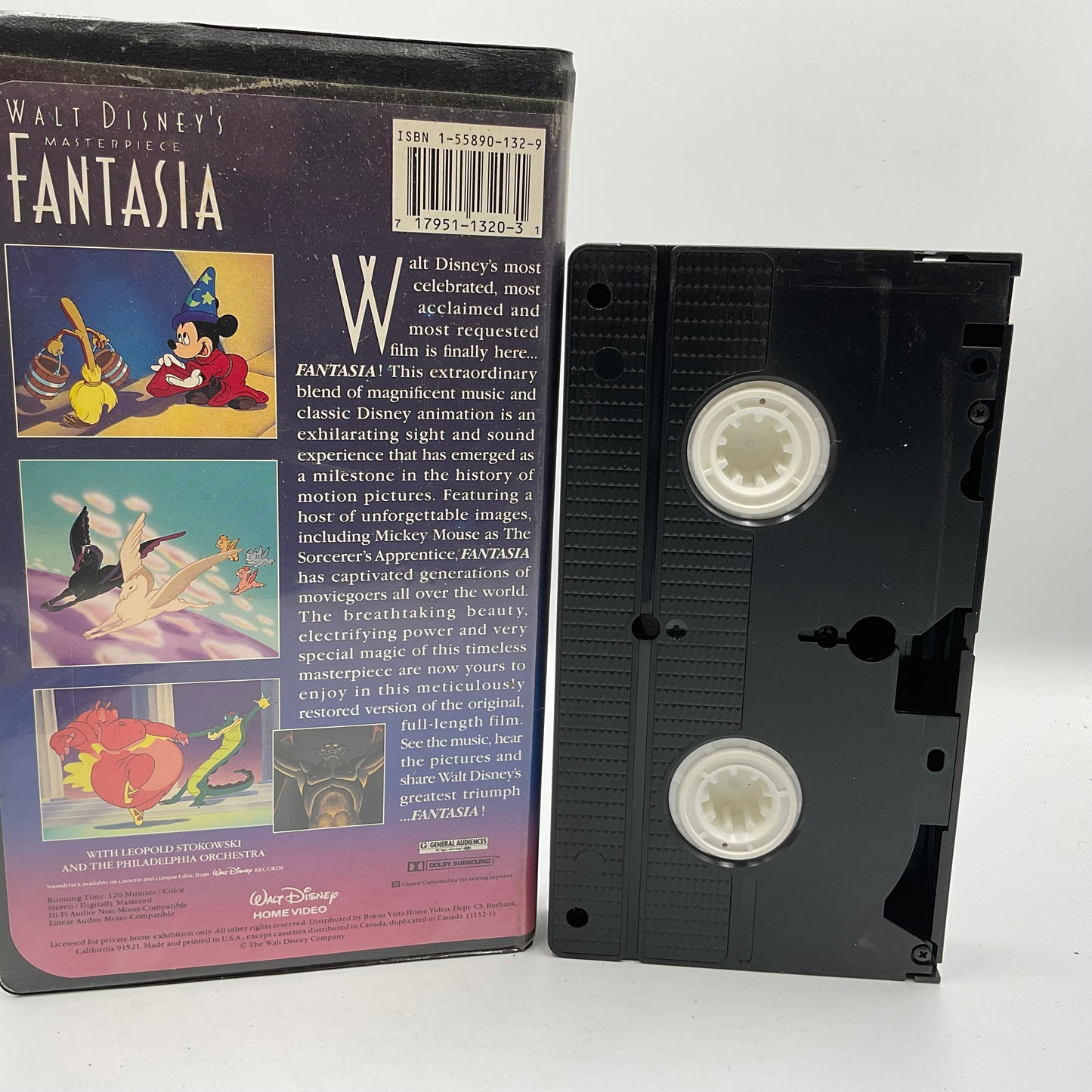 Walt Disney’s Fantasia VHS Tape