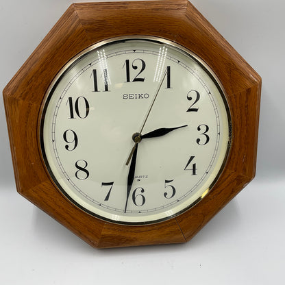 Vintage Seiko Quartz Wall Clock Works