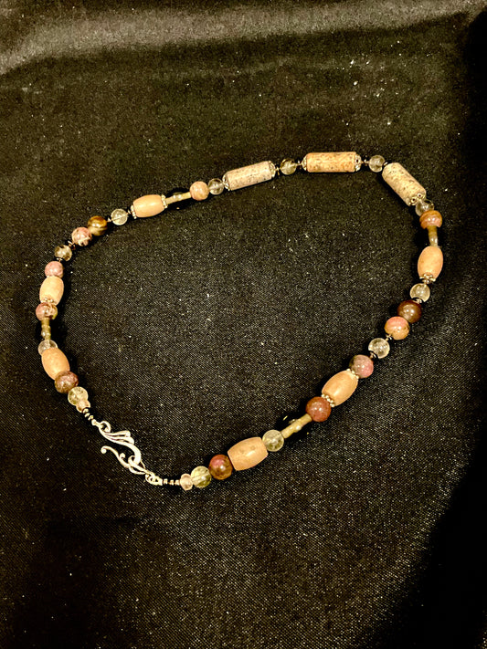 Multicolor Beaded Choker Necklace