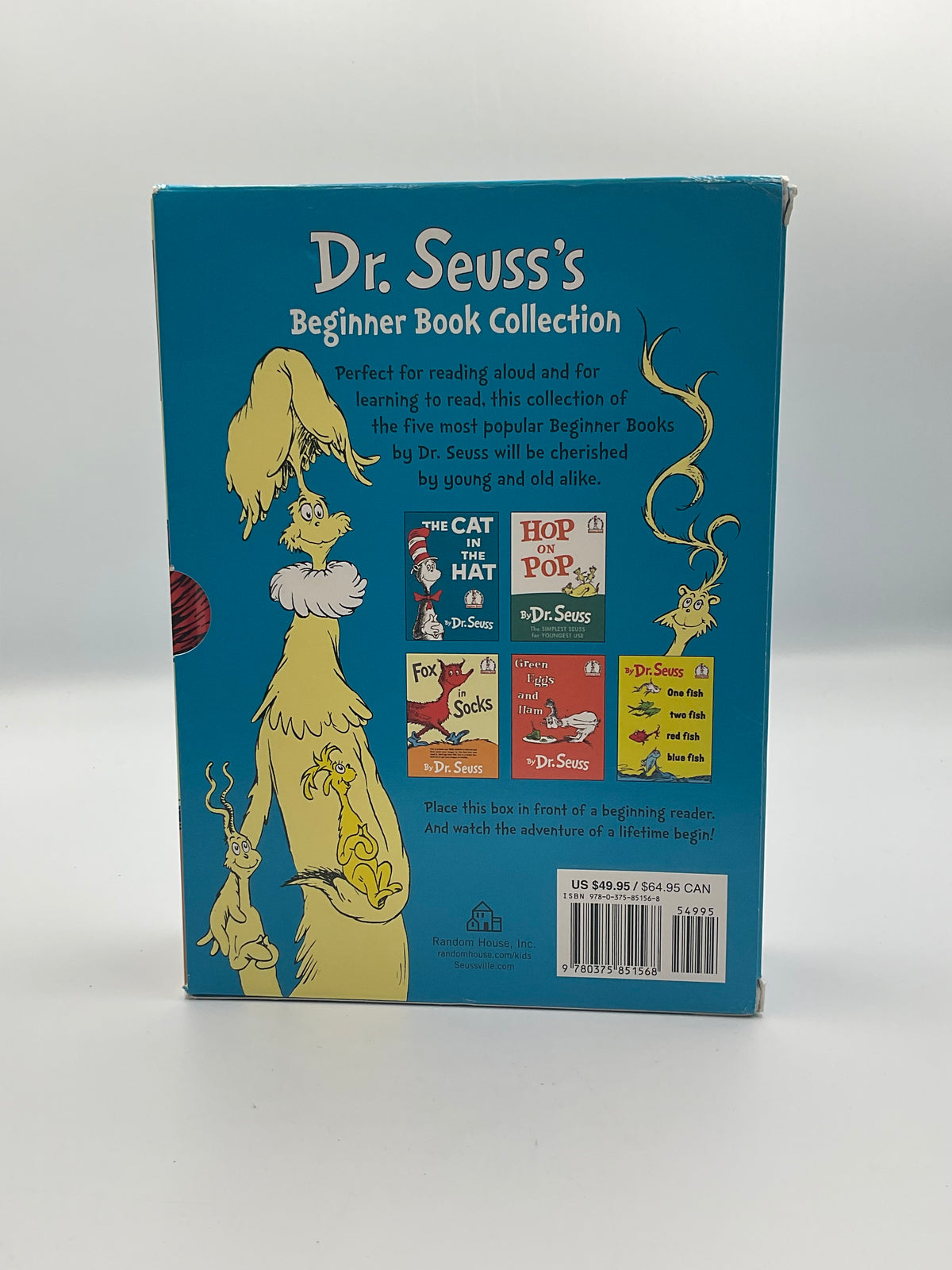 Dr. Seuss's Beginner Book Boxed Set Collection Hardcover 5-Book Set