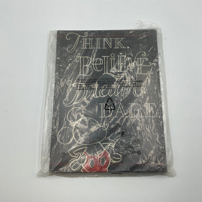 Hallmark Disney Mickey Mouse Think Beilieve Dream Dare wooden wall plaque