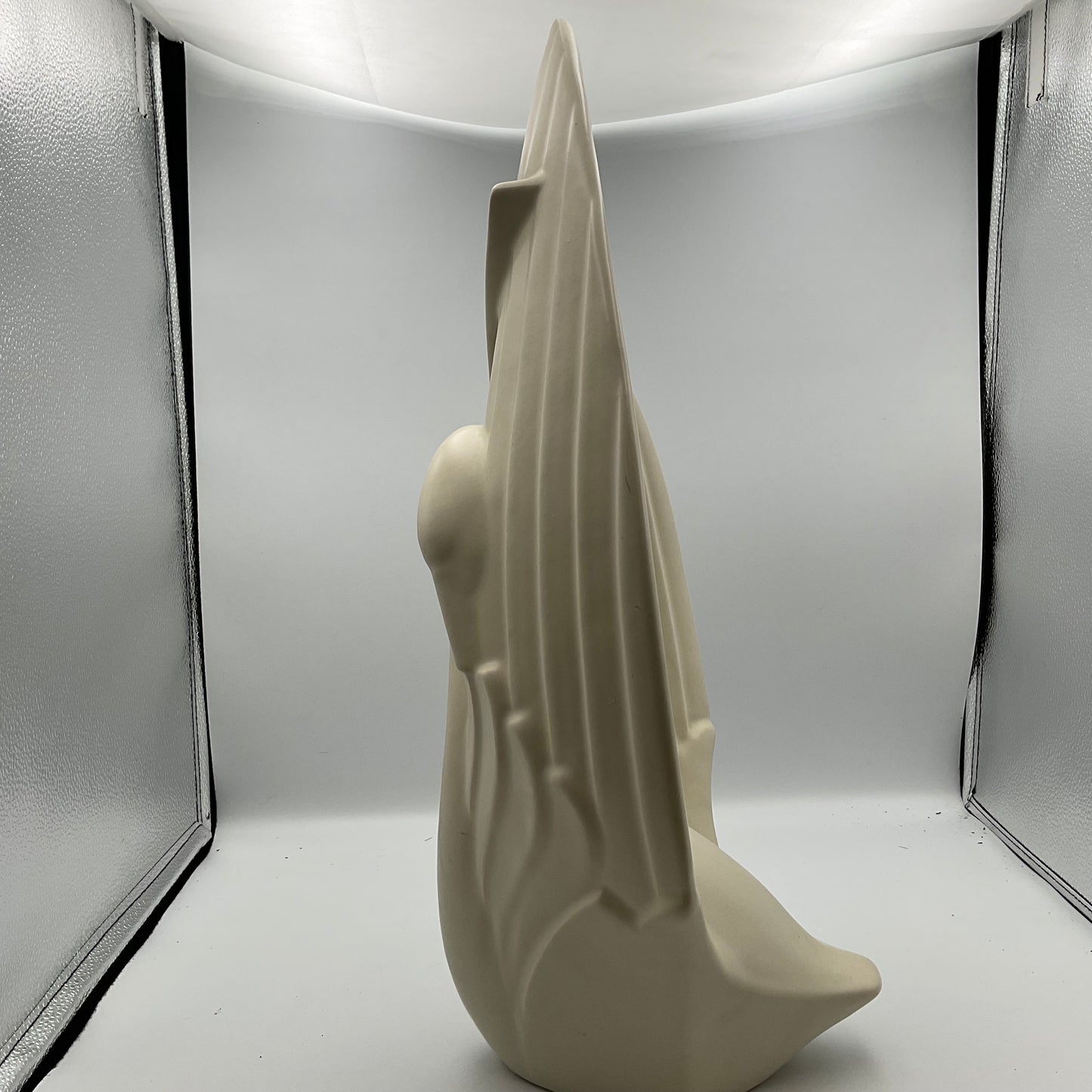 Royal Haeger Swan glass Statue