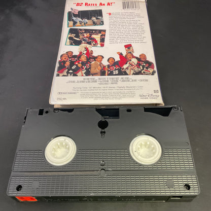 Disney’s D2 The Mighty Ducks VHS Tape