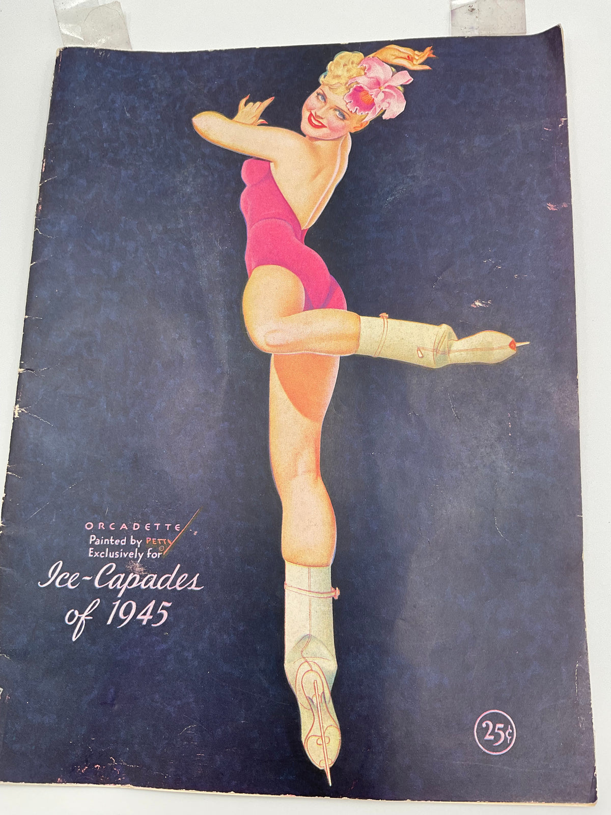 Vintage  Ice-Capades of 1945 Souvenir Program Orginal show booklet