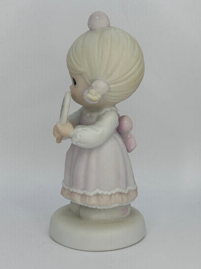 Precious Moments Vintage 1989 Special 1990 Limited Edition I'm A Precious Moments Fan Figurine Orig Box