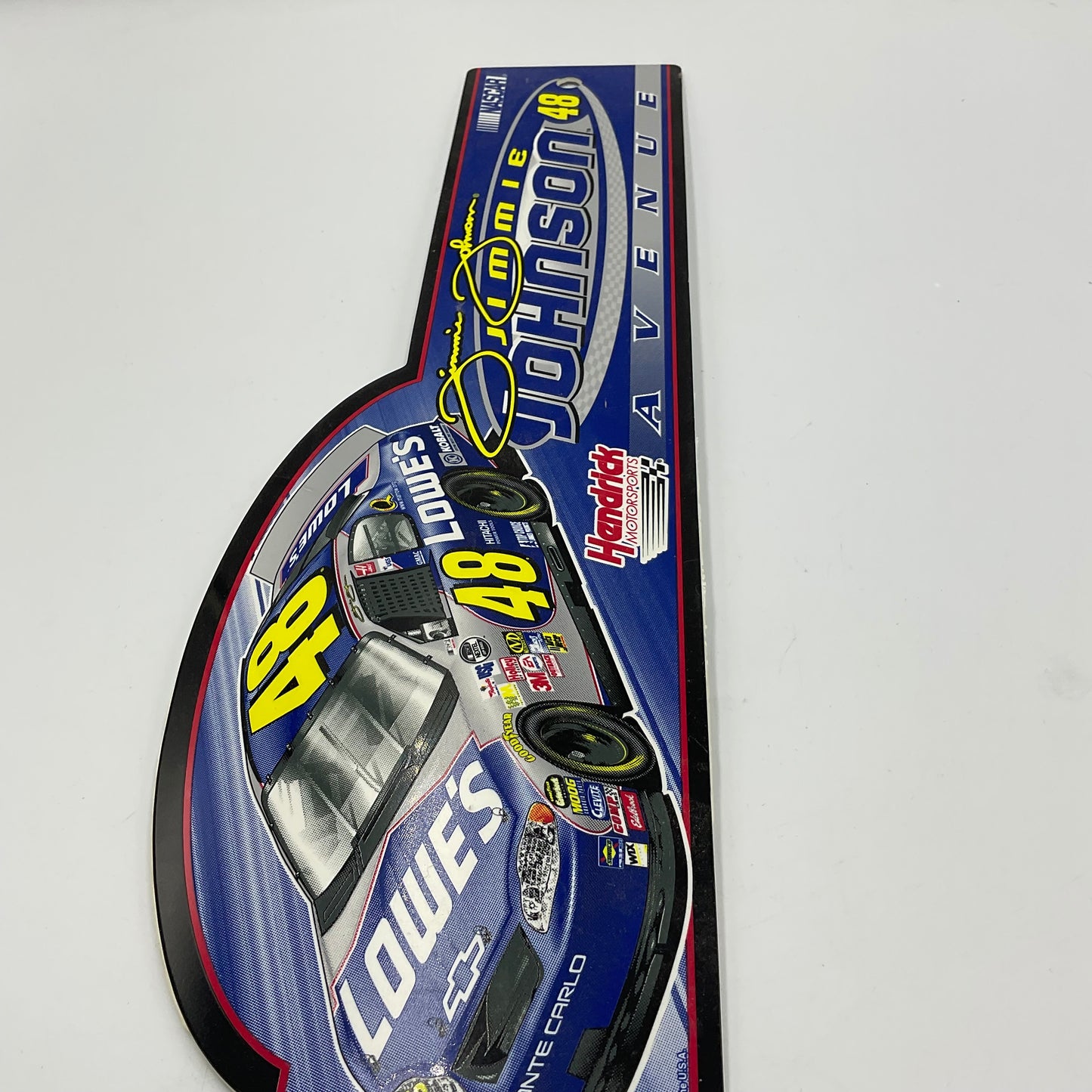 NASCAR #48 Jimmie Johnson Avenue Sign