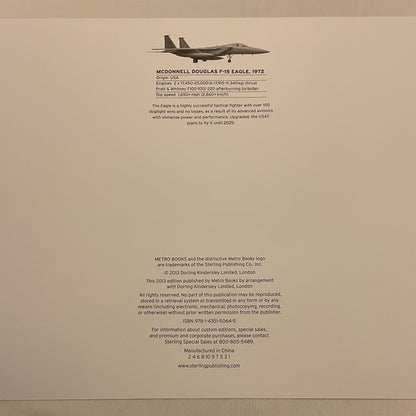 Smithsonian Aircraft 16 Piece Frameable Airplane Prints Art Decor in Original Box