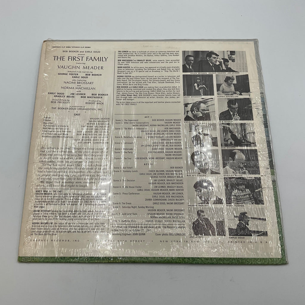 The First Family featuring Vaughn Meader Vinyl Record