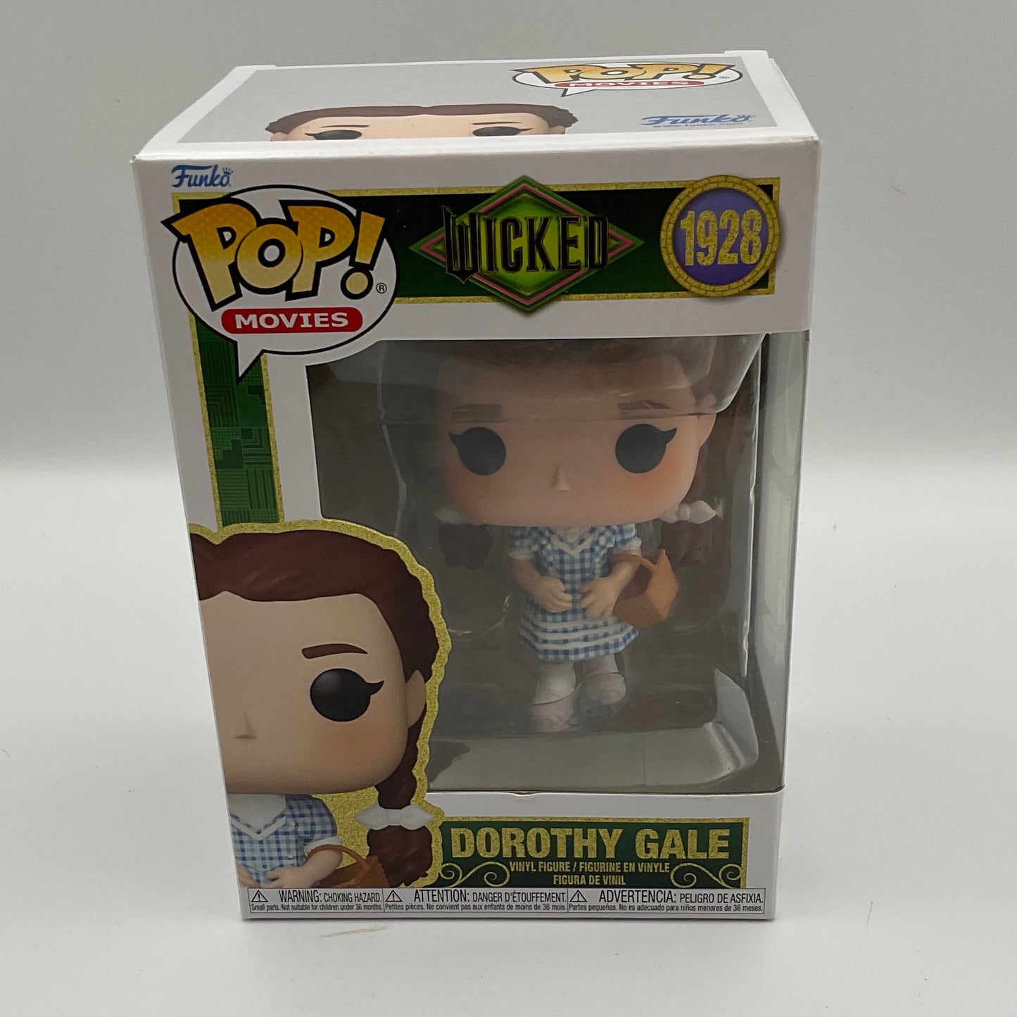 Dorothy Gale Wicked Movie Funko Pop! #1928 Vinyl Figurine Minor Box Imperfections