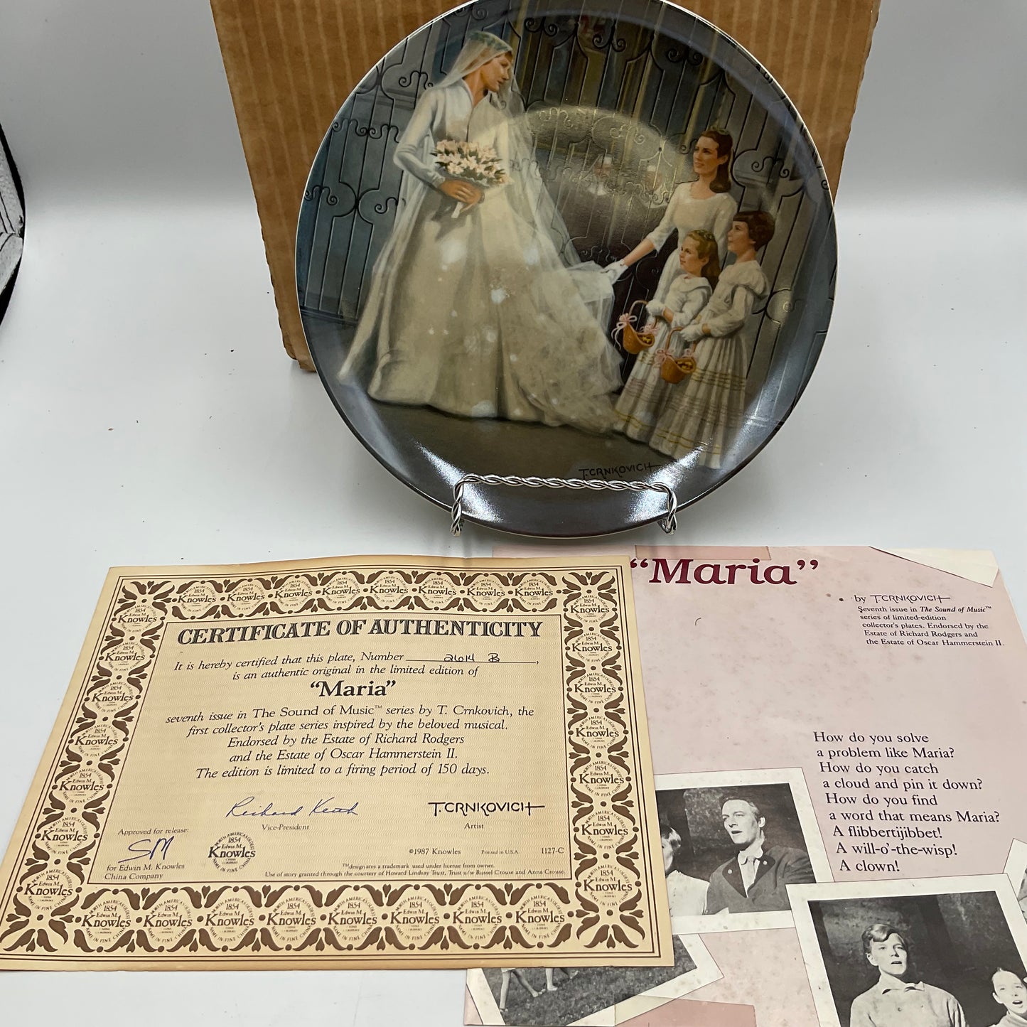 The EdwinM.Knowles China Co.”Maria”The Sound of Music