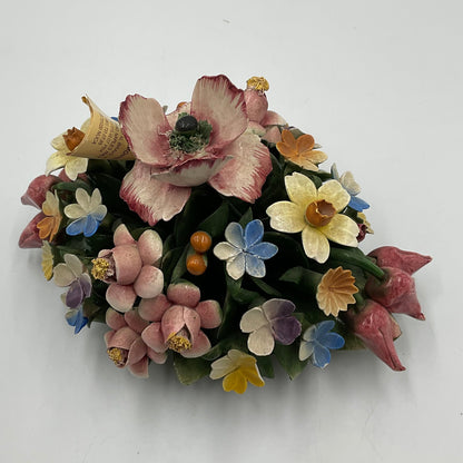Nova Capodimonte Porcelain Floral Arrangement