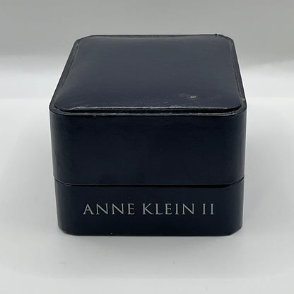 Anne Klein II Silvertone Watch Excellent Condition New Battery in Original Box