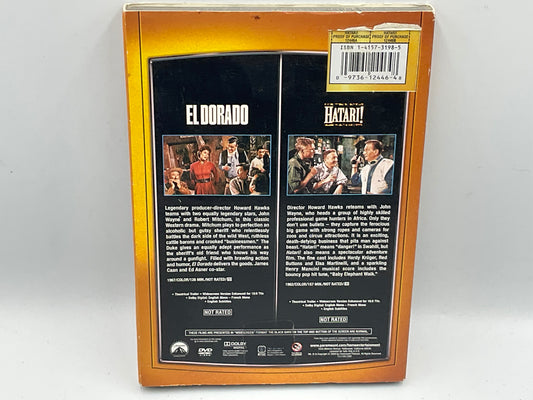 Double Feature: El Dorado + Hatari! DVD Sealed