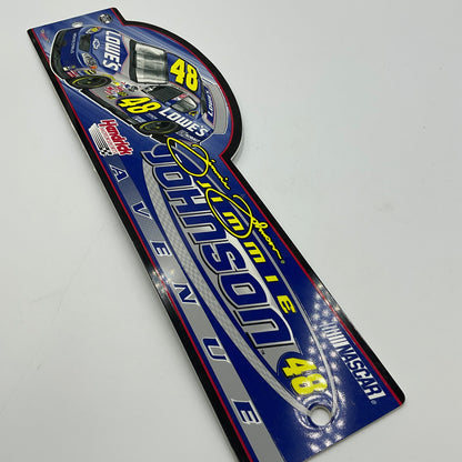 NASCAR #48 Jimmie Johnson Avenue Sign