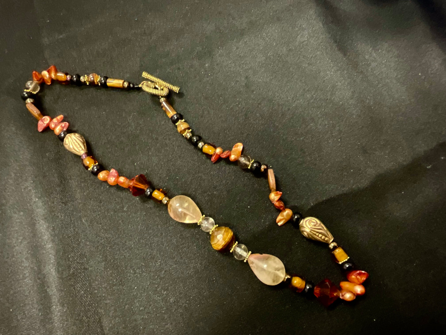 Multicolor Beaded Choker Fashion Jewelry Necklace