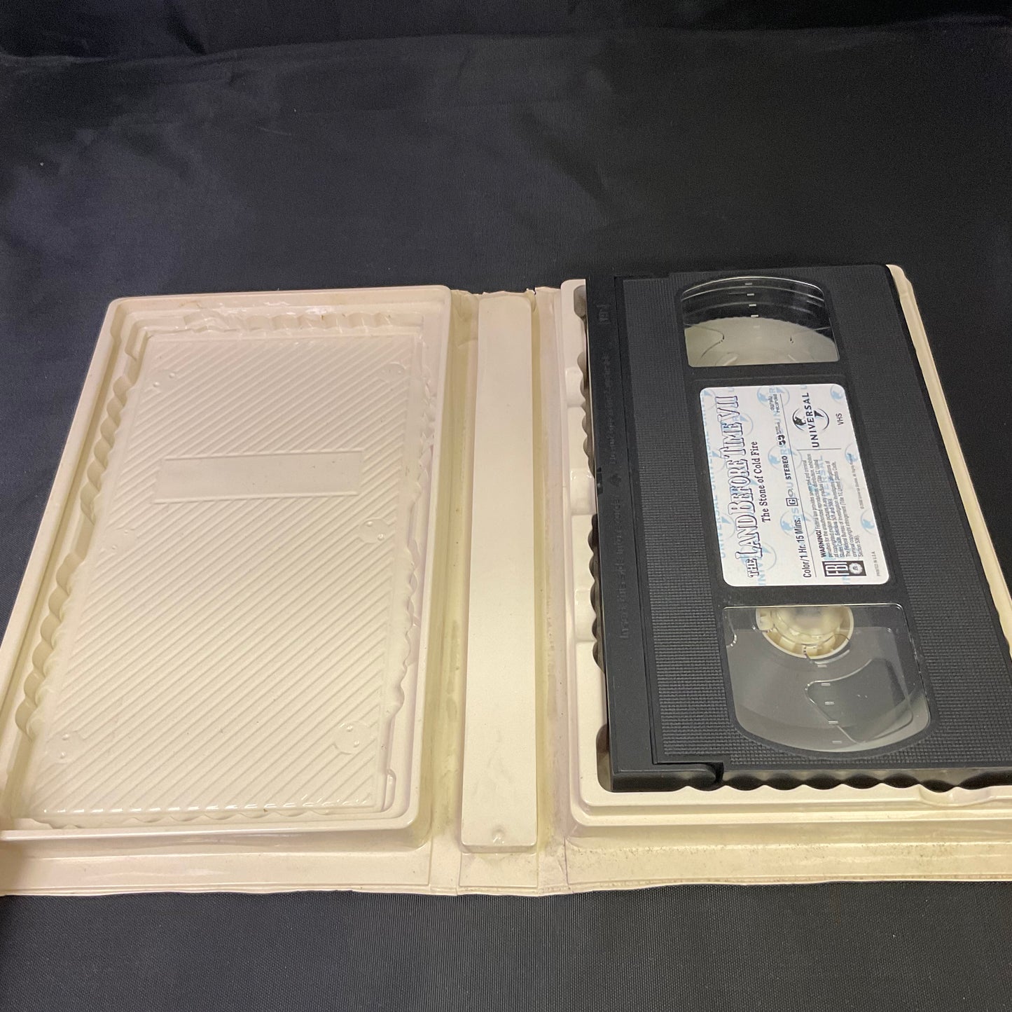 The Land Before Time VII The Stone of Cold Fire VHS Tape