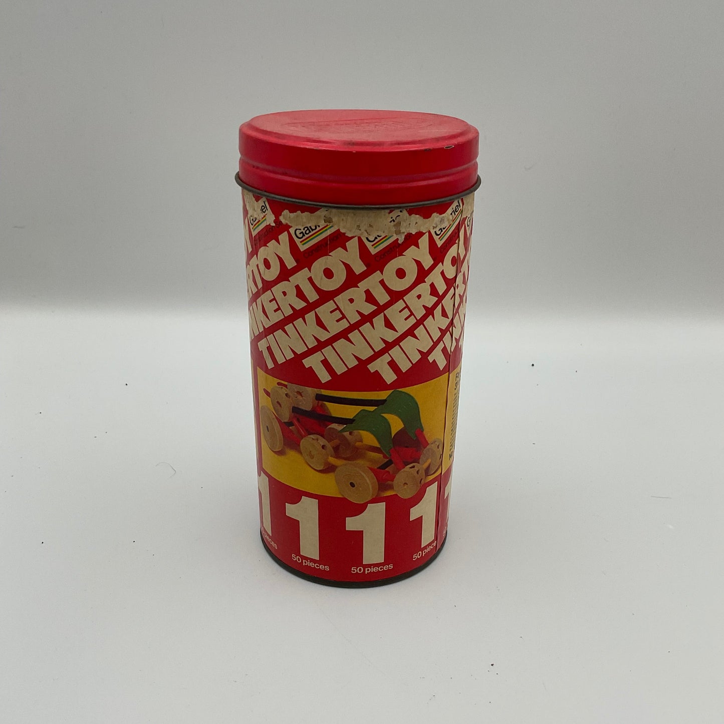 NEED PHOTOS OF ACTUAL TOY INSIDE - Gabriel 's 1979 Tinkertoy Construction Set