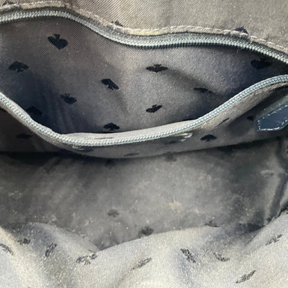 Kate Spade Payton Dome Crossbody Navy Blue with White Dots
