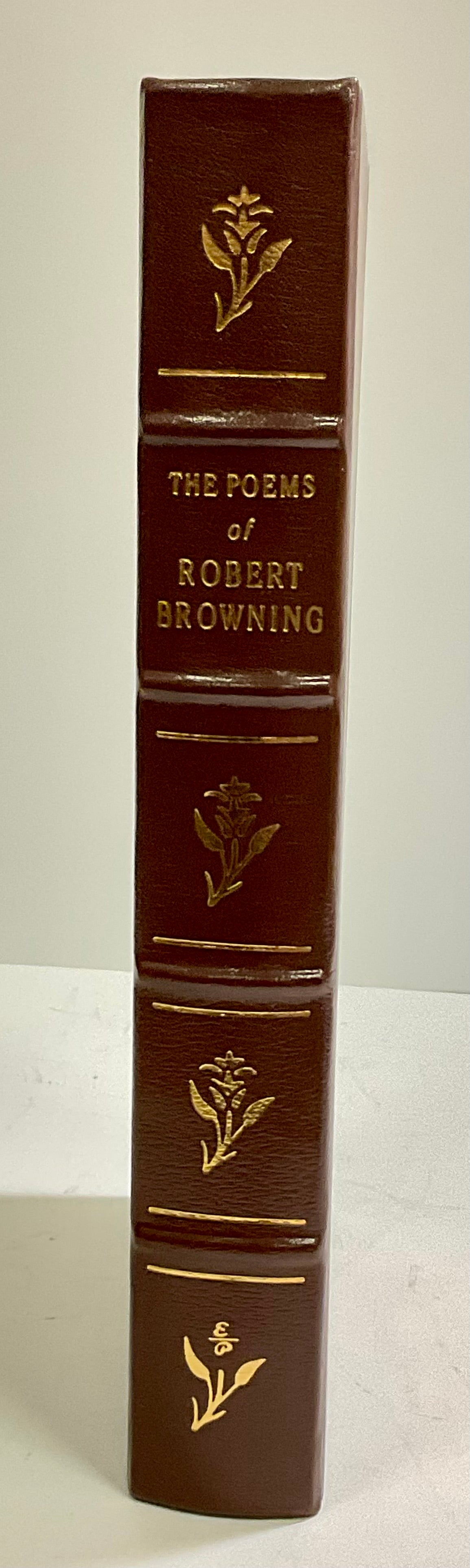 The Poems of Robert Browning Vintage 1979 The Easton Press 100 Greatest Books Ever Written Leather Bound Collector's Edition