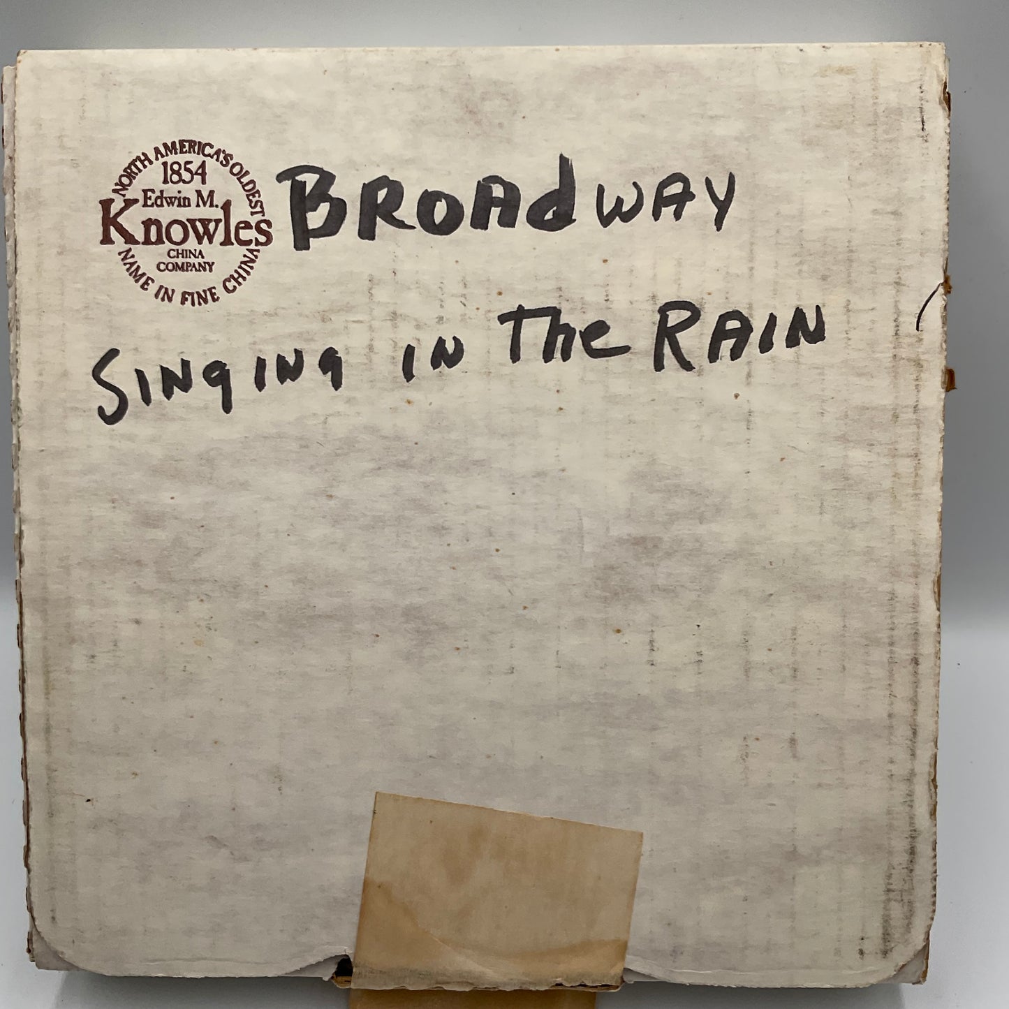 The Edwin M.Knowles China Co. Broadway Melody By Mark Skolsky