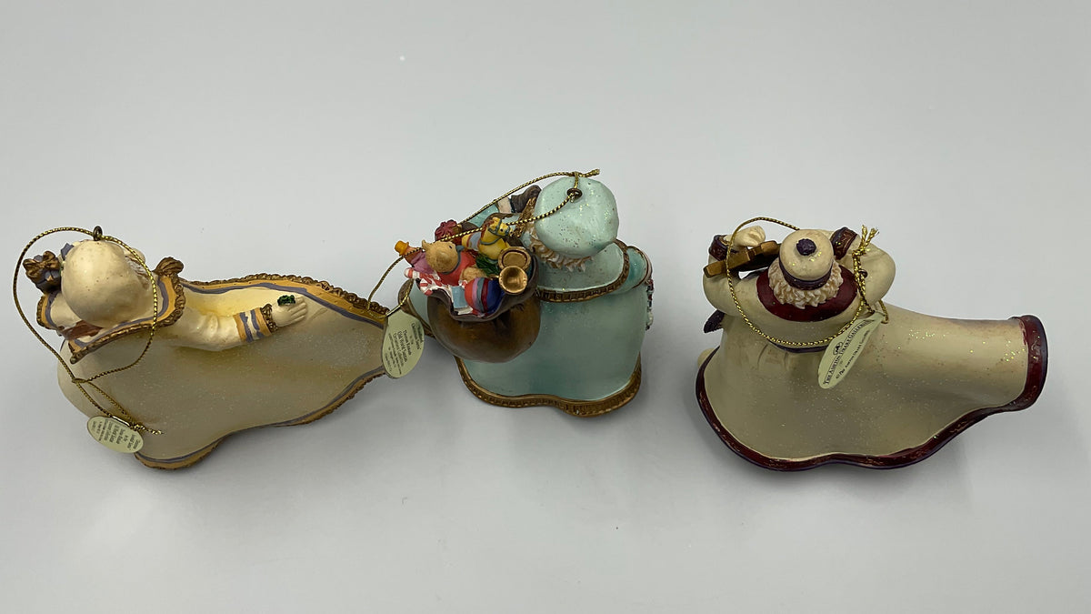 Thomas Kinkade “Old World Santas” Heirloom Christmas Ornaments